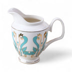 وعاء حليب بورسلين البلوز