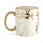 The Gold Marble Porcelain Mugs Set of 4