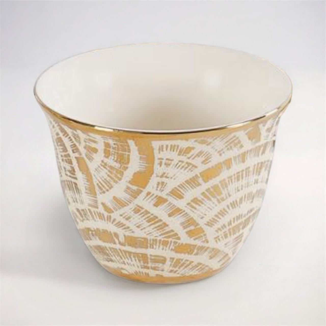 طقم فناجين قهوة عربية بورسلين من أورا، 6 قطع