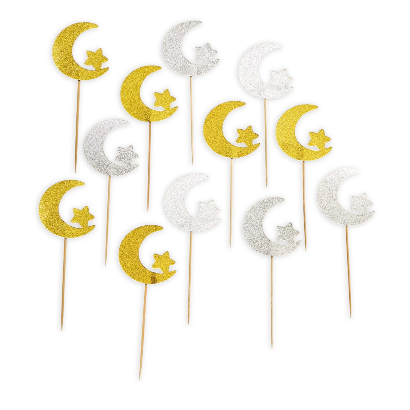 The Ramadan Paper Set of 12 Food Picks