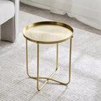 The Mandala Table Tray in Gold