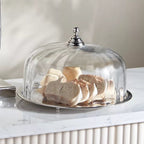 طبق تقديم مغطى من مجموعة ستارلايت، مقاس 28 سم