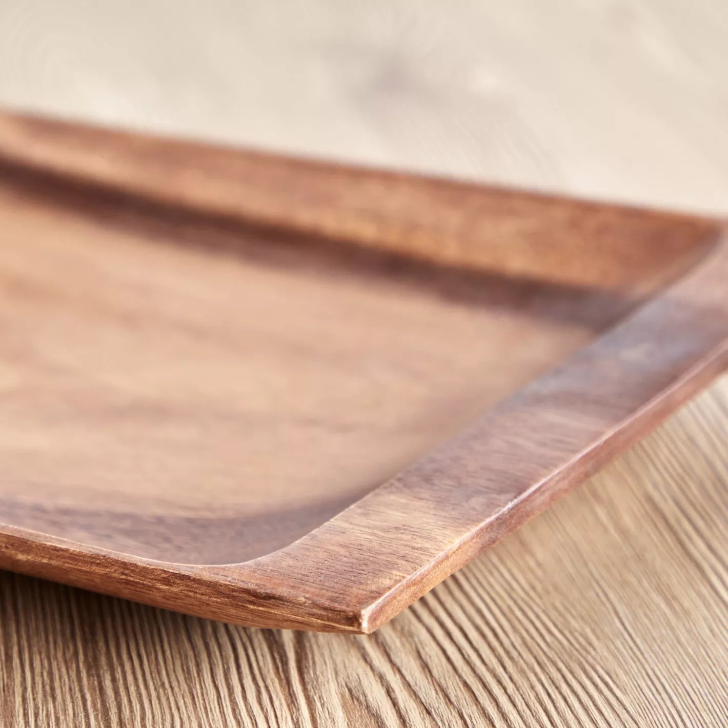 صينية خشب الأكاسيا 24×38 سم