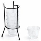 حامل أكواب نوير مع 6 أكواب