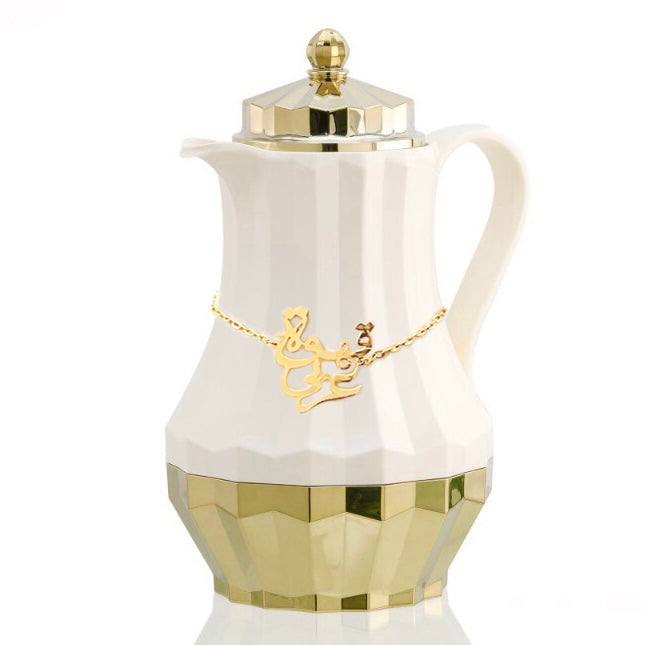 القهوة العربية قهوة عربي سلسلة نحاس مطلية بالذهب