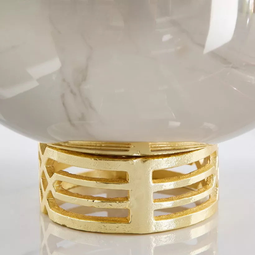 The Elegance Collection Round Serving Bowl 25 cm