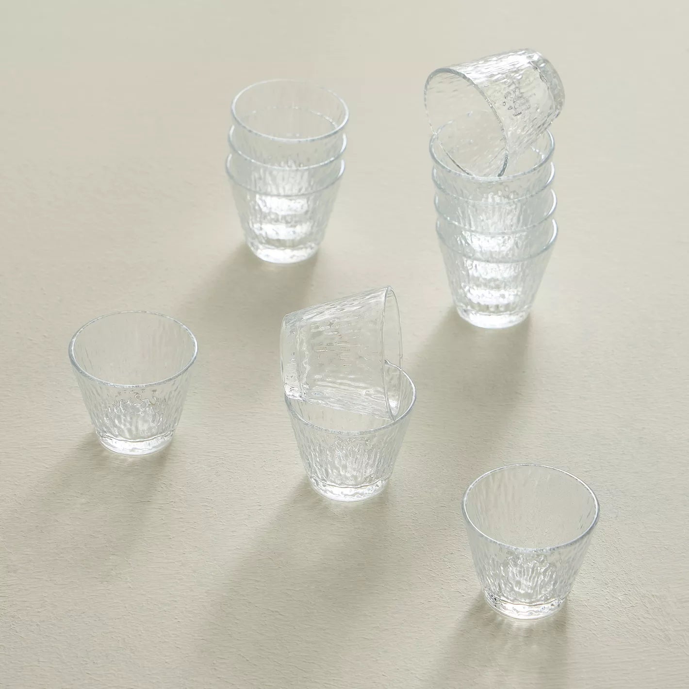 طقم فناجين قهوة عربية من زجاج مورانو، 6 قطع