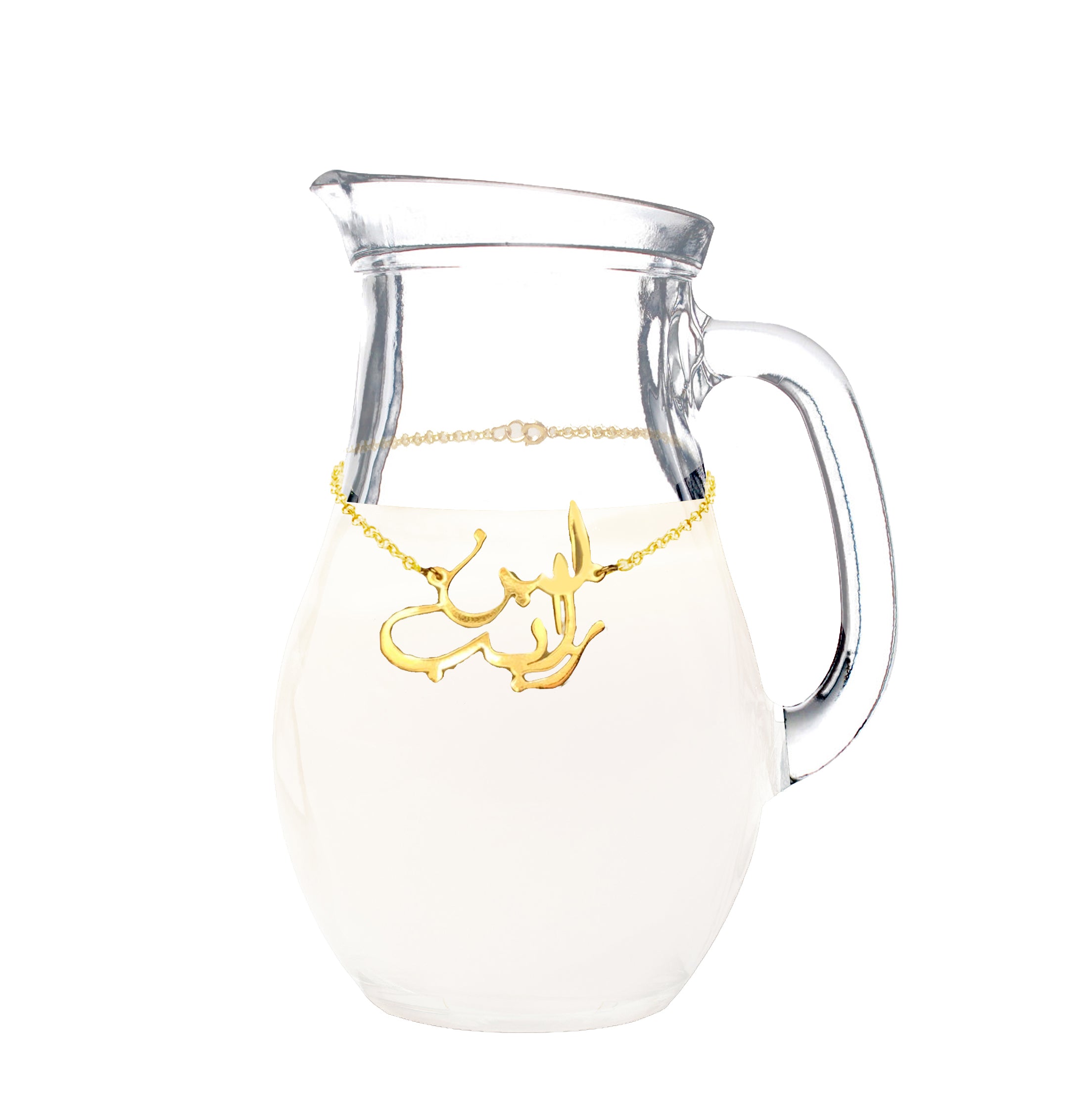 لبن رايب لبن رايب سلسلة من النحاس المطلي بالذهب