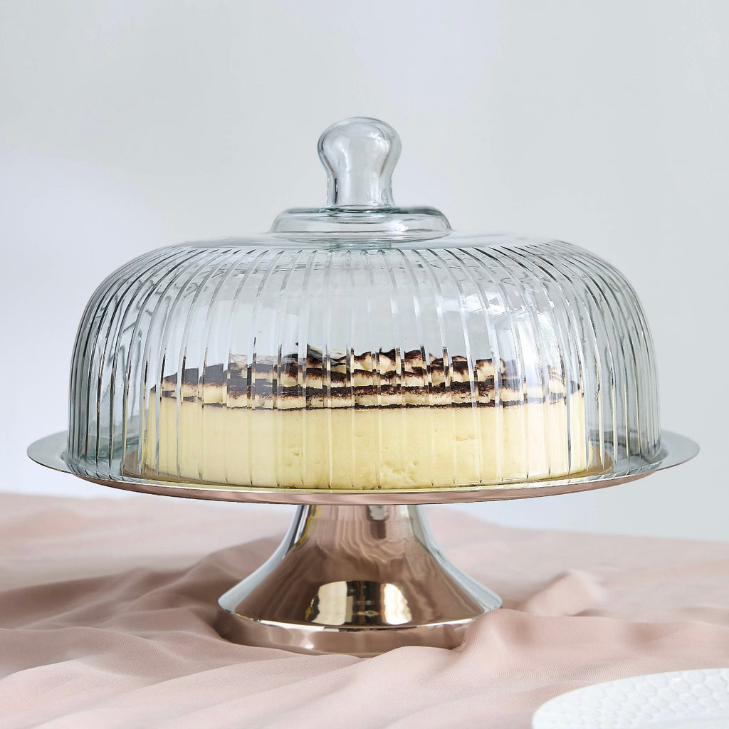 طبق تقديم مغطى من مجموعة ستارلايت، 32 سم