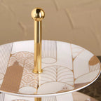 حامل تقديم من طبقتين من ذا ميناريتس، ​​25 سم