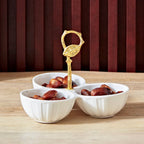 The Leaf Trio Serving bowls 23x23x15 cm